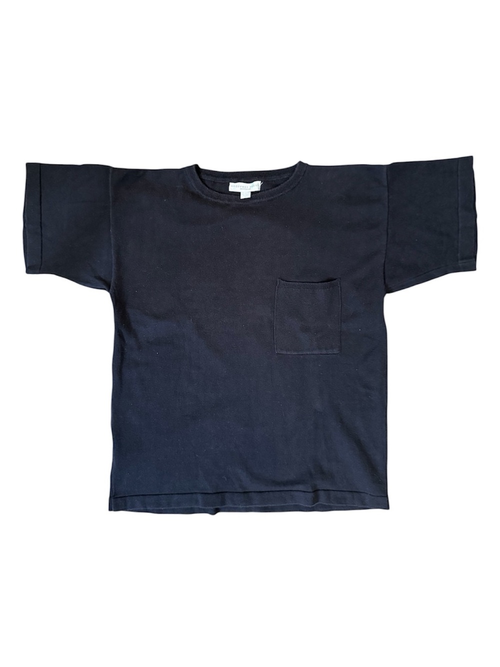 GEOFFREY BEENE Knitwear, Y2K short sleet top, oversized vintage, size L